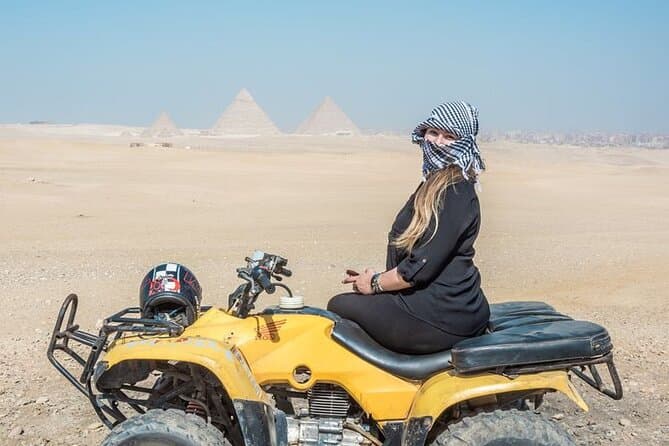 Balade en quad aux pyramides de Gizeh