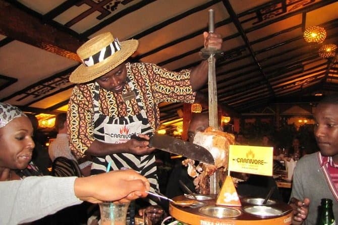 Carnivore Restaurant Nairobi Dinning experience