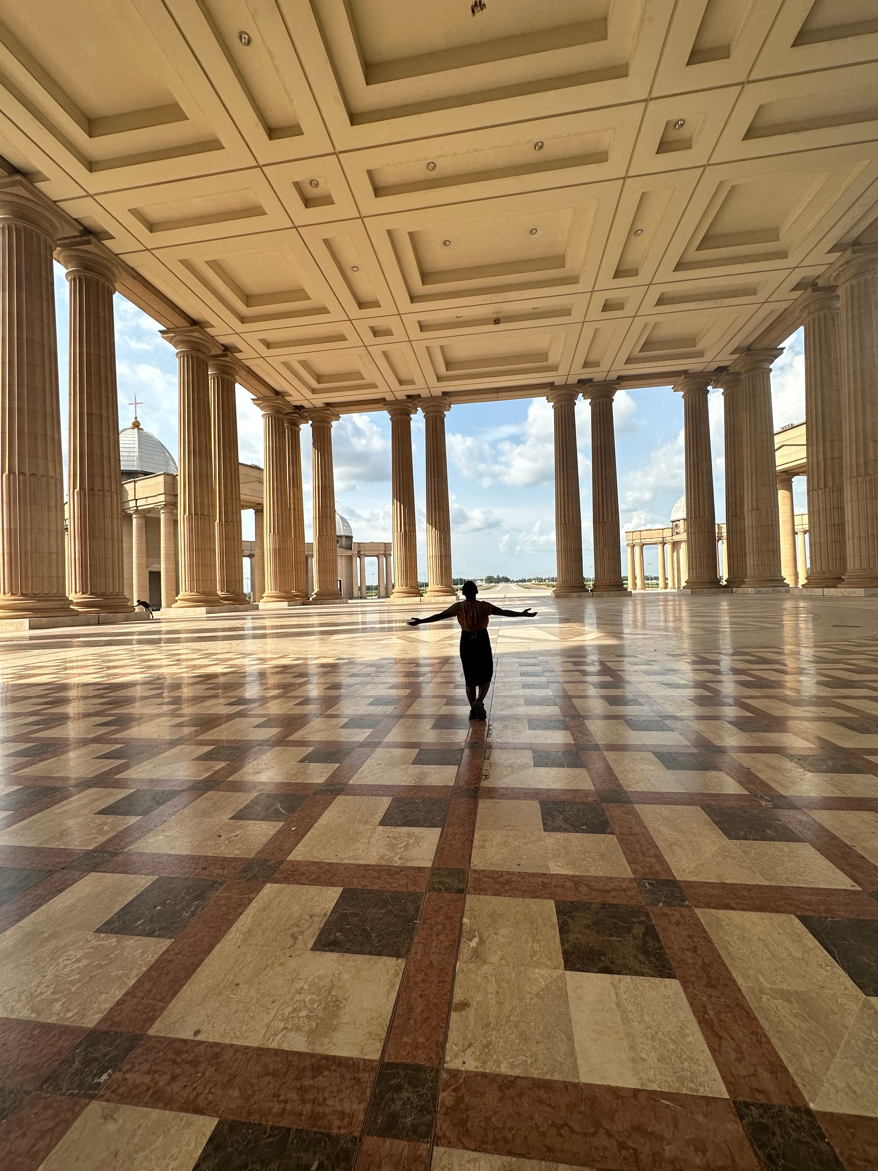 Visite de la plus grande basilique au monde à Yamoussoukro